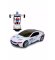 Robot transformer -biele auto a robot 2v1