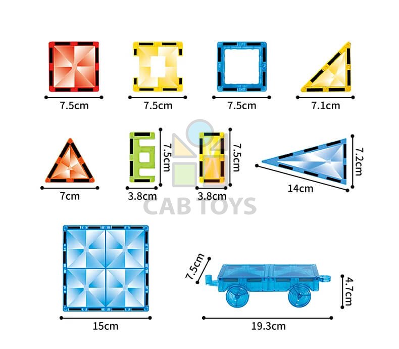 Magnetic Tiles Kaleidoscop 45+50ks
