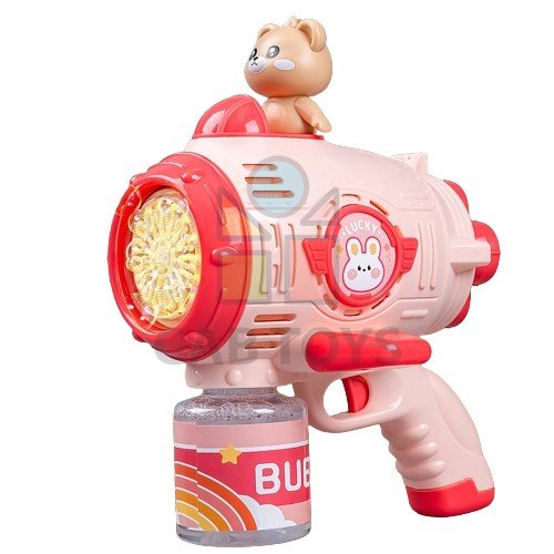Bubble Gun pro děti bublifuk - růžový