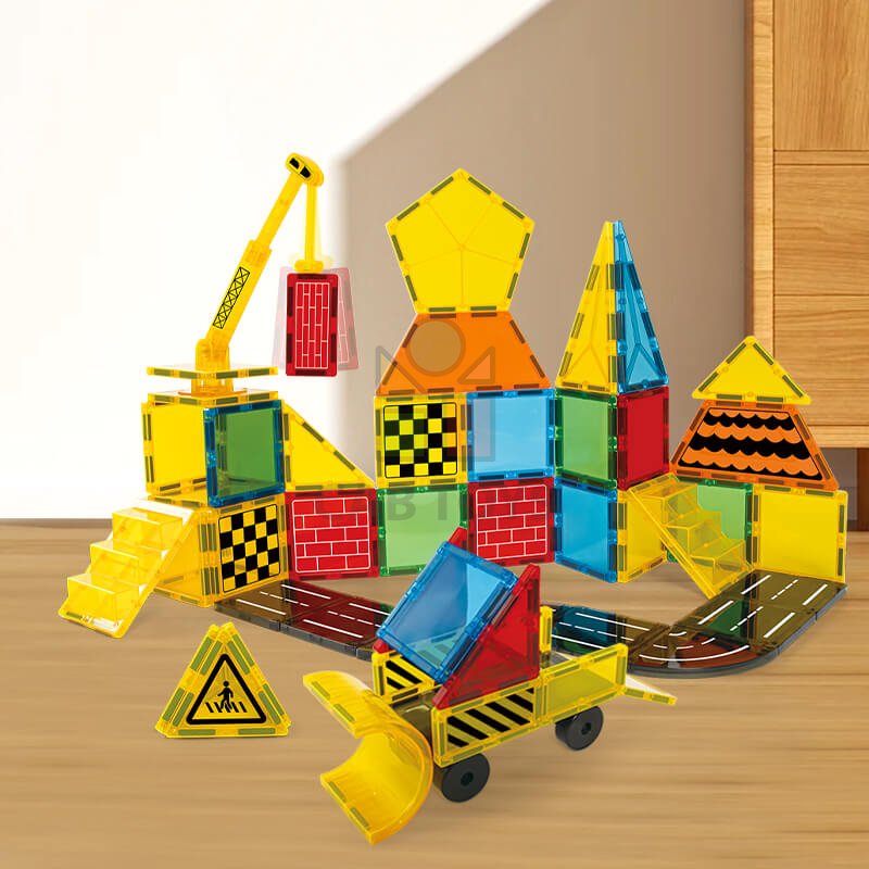 Magnetická stavebnica Dream Builder 90ks sada - Magnetic Tiles