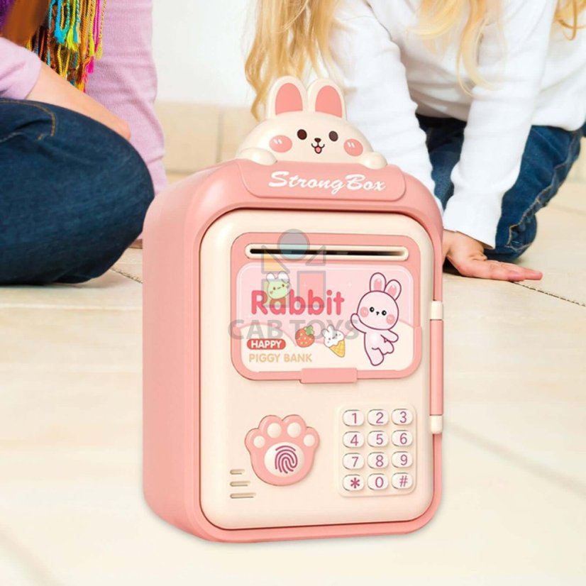 Elektronická pokladnička pro děti růžová