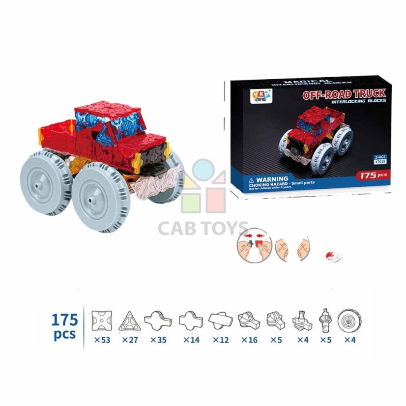 Stavebnica model auto 175ks