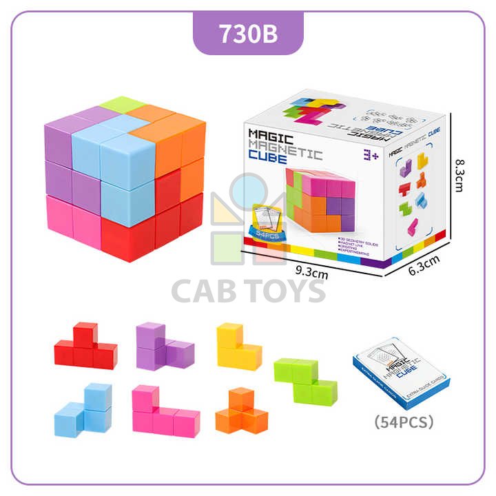Magnetická stavebnica Magic Magnetic Cube