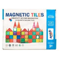 Magnetická stavebnice - 120 dílů