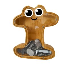 Pokladnička drevená - Písmenko i