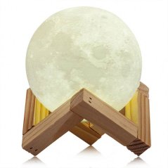 Nočná lampa v tvare Mesiaca - Moonlamp 12cm