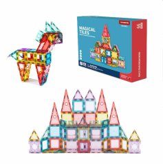 Magnetická stavebnice Magical Tiles 66ks sada