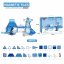 Magnetická stavebnice Ocean  sada 36ks – Magnetic Tiles