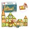 Magnetická stavebnice Window Art Dinosaurus 42ks – Magnetic Tiles