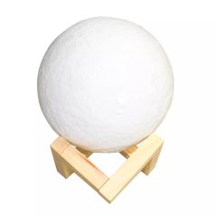 Nočná lampa v tvare Mesiaca - Moonlamp 15cm RGB