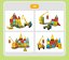 Magnetická stavebnice Dream Builder 72ks sada - Magnetic Tiles