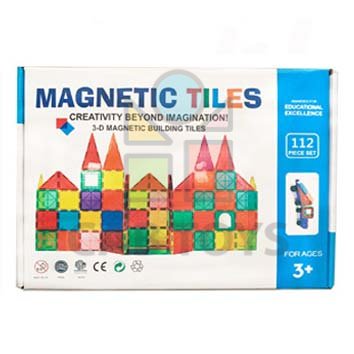 Magnetická stavebnice - 112 dílů