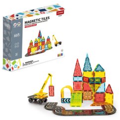 Magnetická stavebnice Dream Builder 60ks sada - Magnetic Tiles