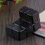Infinity Cube Antistresová kostka kovová - černá