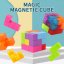 Magnetická stavebnica Magic Magnetic Cube - Priesvitná