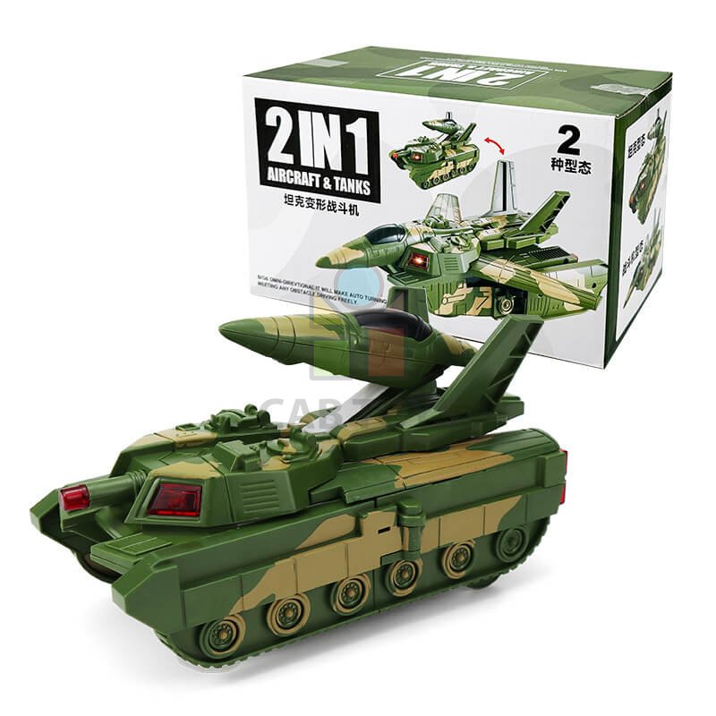 Robot tank - letadlo a robot 2v1