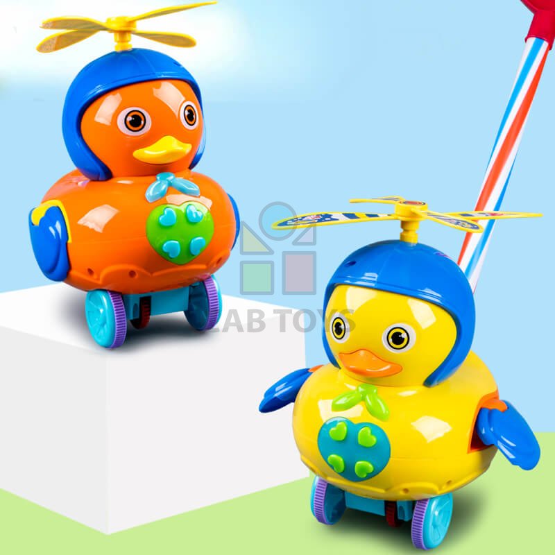 Chodítko kačer s vrtulkou orange