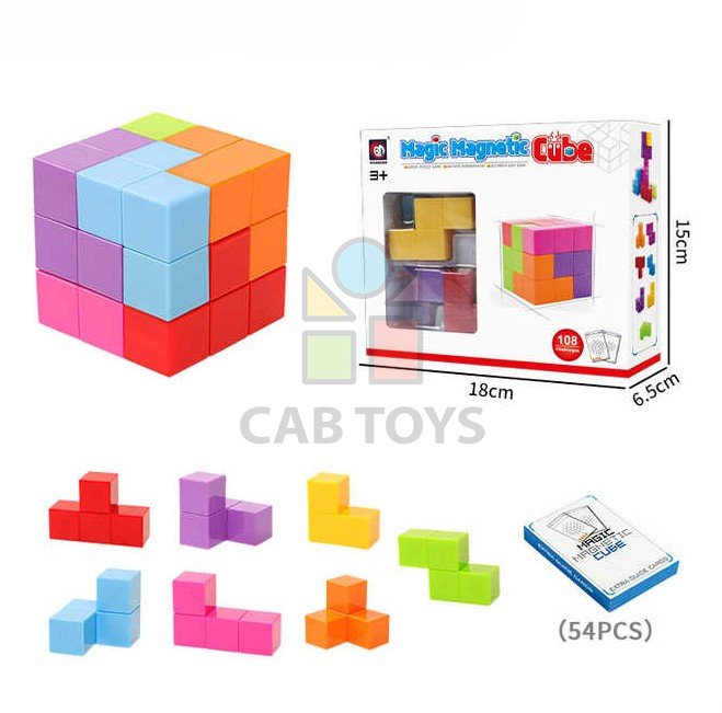 Magnetická stavebnica Magic Magnetic Cube