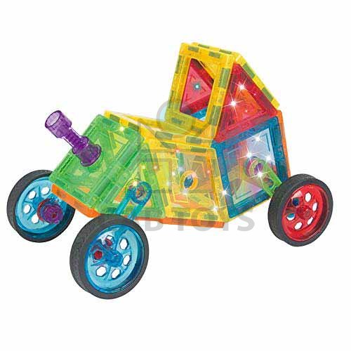 Magnetická stavebnica 48ks sada - Magnetic Tiles