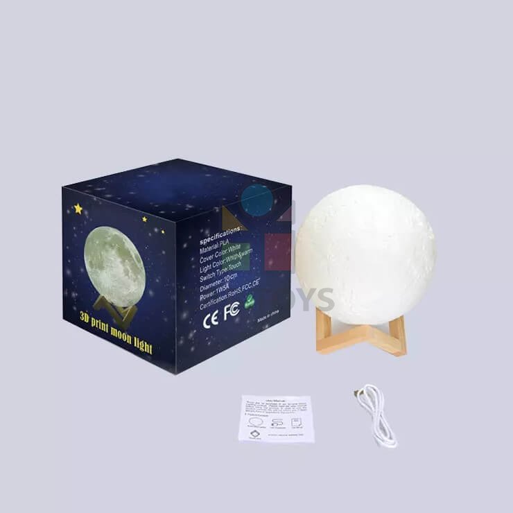 Noční lampa ve tvaru Měsíce - Moonlamp 15cm