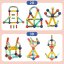 Magnetická stavebnice 38ks - Transparency Color Magnetic Sticks