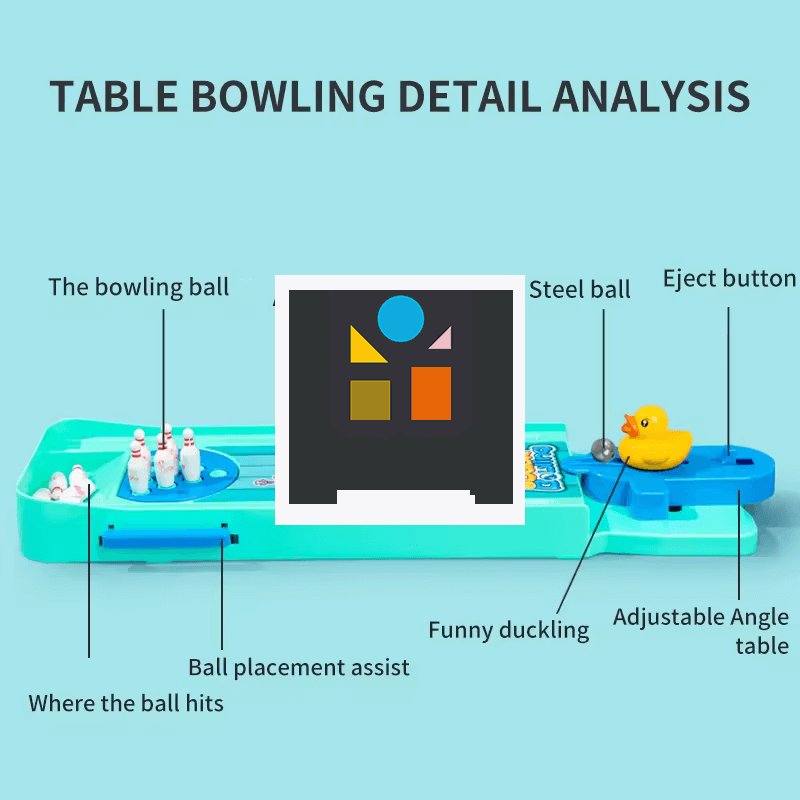 Mini Bowling - desková hra kačenka