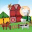 Magnetická stavebnica Farm sada 46ks - Magnetic Tiles
