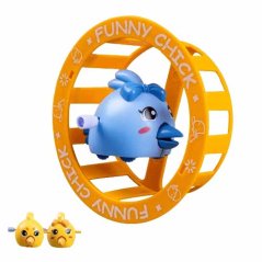 Natahovací zábavné kuře žluté