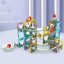 Magnetická stavebnice Marble Roller 38ks sada - Magnetic Tiles