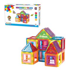 Magnetická stavebnice 70ks sada - Magnetic Tiles