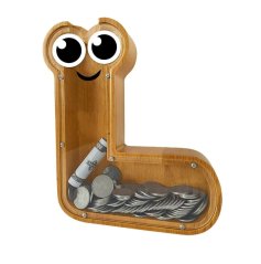 Pokladnička drevená - Písmenko L