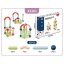 Magnetická stavebnice 32ks - Solid Color Magnetic Sticks