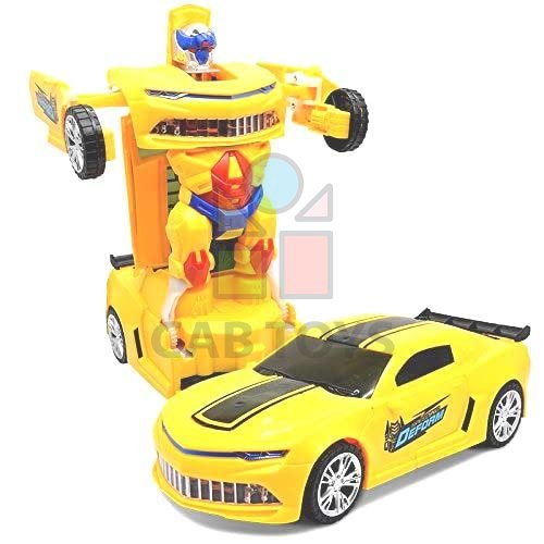 Robot transformer - žlté auto a robot