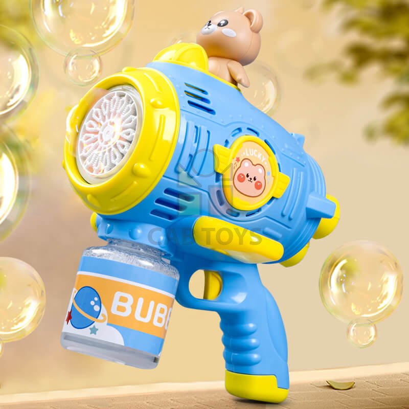 Bubble Gun pre deti bublifuk - modrý