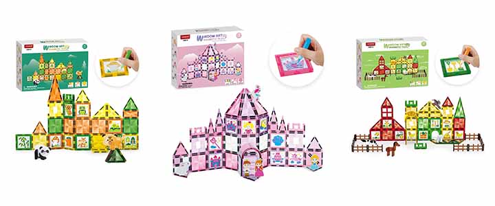 Magnetic Tiles - Window Art