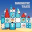 Magnetická stavebnica Space 60ks - Magnetic Tiles