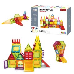 Magnetická stavebnice Dream Builder 66ks sada - Magnetic Tiles