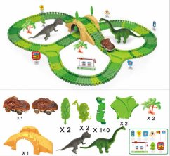 Dinosaur Track - Dino dráha 153 prvkov