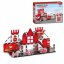 Magnetická stavebnica Fire Control 48ks - Magnetic Tiles