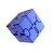 Infinity Cube Antistresová kocka kovová - modrá Modrá