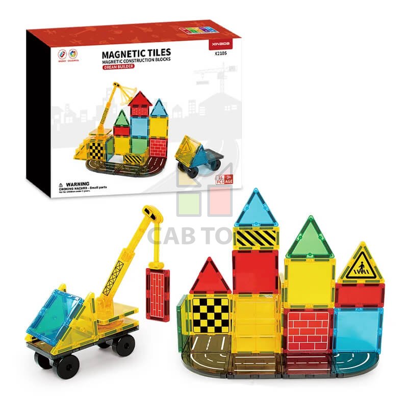 Magnetická stavebnice Dream Builder 35ks sada - Magnetic Tiles
