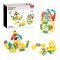 Magnetická stavebnice 72ks - Rainbow Magnetic Sticks