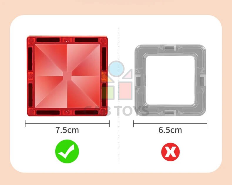 Magnetická stavebnice Window Art Farm 80ks – Magnetic Tiles