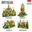 Magnetická stavebnica Garden Magnetic Tiles Mini – záhrada, 90 ks
