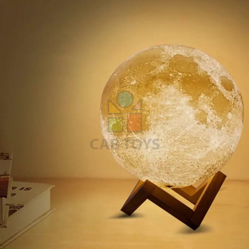 Noční lampa ve tvaru Měsíce - Moonlamp 15cm