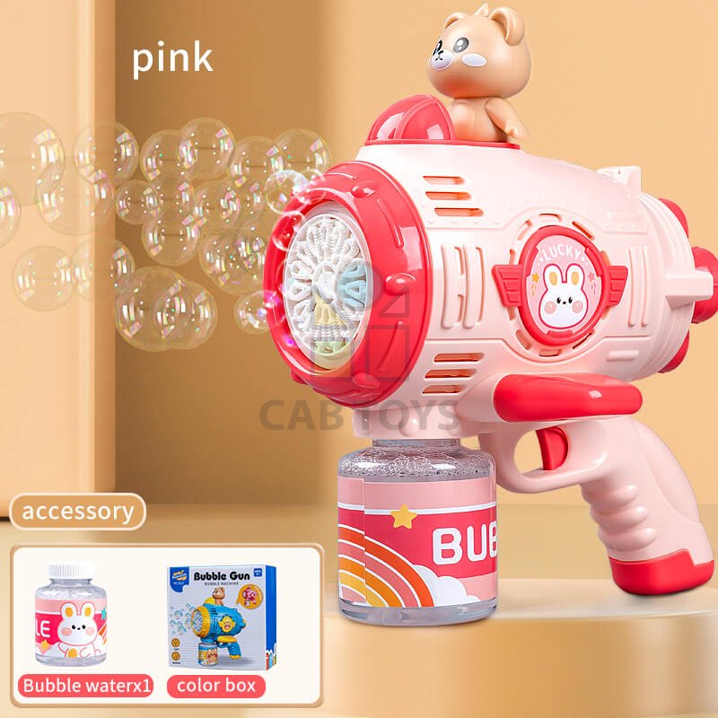 Bubble Gun pro děti bublifuk - růžový