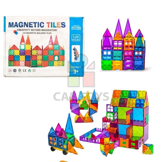 Magnetická stavebnice - 120 dílů