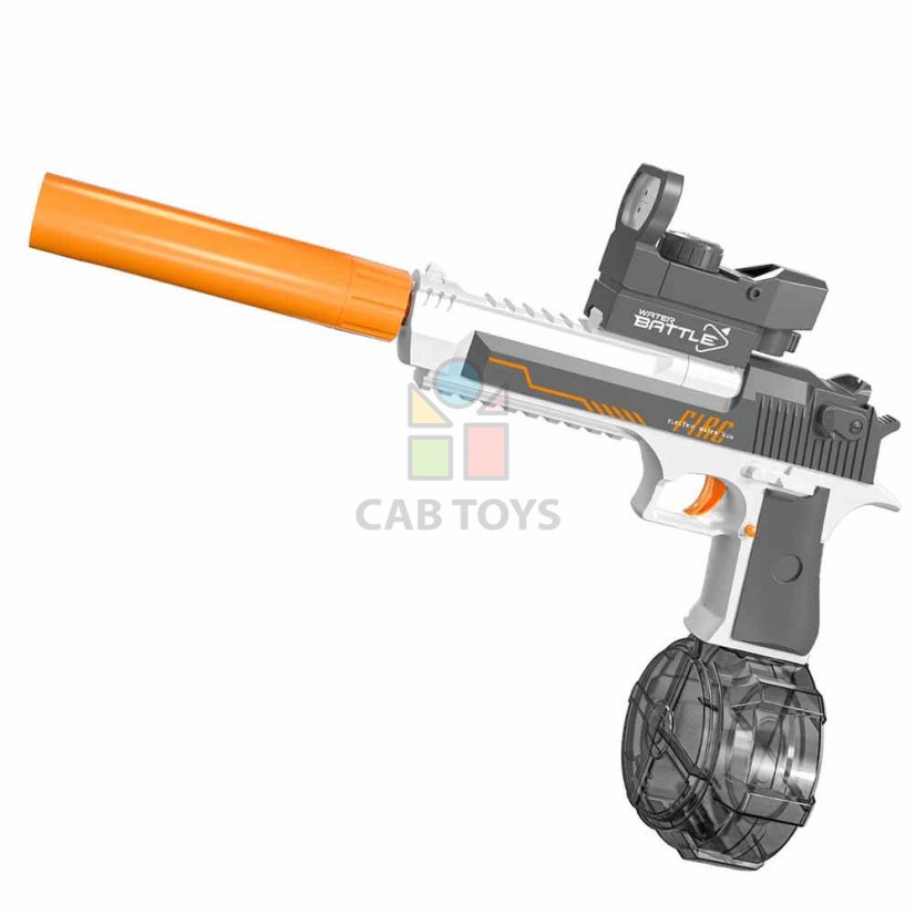 Vodní pistole water gun - šedá