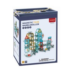 Magnetická stavebnice Marble Roller 100ks sada - Magnetic Tiles