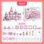 Magnetická stavebnice Window Art Castle 50ks – Magnetic Tiles